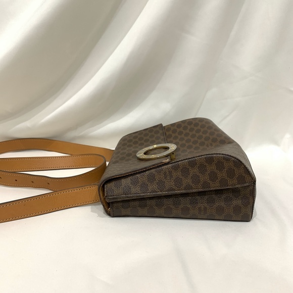 Celien Brown Macadam Crossbody Bag Sku#84021 - Picture 3 of 13